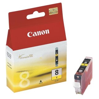 Tintenpatrone Canon 0623B001 - CLI-8Y, Reichweite: 450...