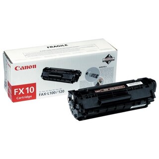 Fax-Toner Canon 0263B002 - FX-10, Reichweite: 2.000 Seiten, schwarz