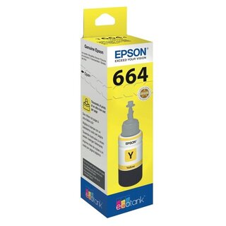 Tintenpatrone Epson T664440, Inhalt: 70ml, gelb