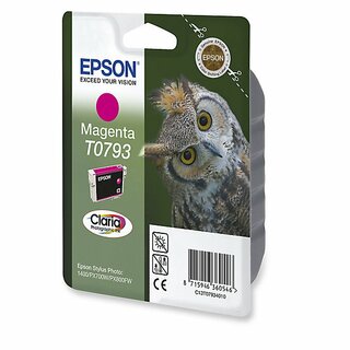 Tintenpatrone Epson T079340, Reichweite: 1.000 Seiten, magenta