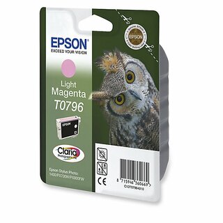 Tintenpatrone Epson T079640, Reichweite: 930 Seiten, magenta light