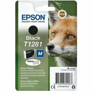 Tintenpatrone Epson T128140, Reichweite: 170 Seiten, schwarz
