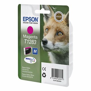 Tintenpatrone Epson T128340, Reichweite: 140 Seiten, magenta