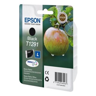 Tintenpatrone Epson T129140, Reichweite: 385 Seiten, schwarz