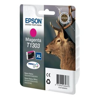 Tintenpatrone Epson T1303, Reichweite: 945 Seiten, magenta