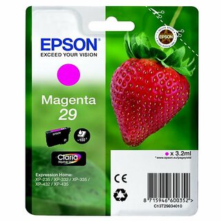 Tinte Epson C13T29834012 XP235, Inhalt: 3,2ml, Reichweite: 180 Seiten, magenta