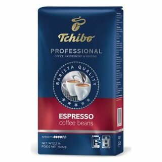 Kaffee Tchibo 483428 Professional Espresso, ganze Bohne, 1000g