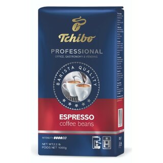 Kaffee Tchibo 483428 Professional Espresso, ganze Bohne, 1000g