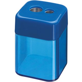 Spitzer, mit Behlter, viereckig, 2fach, Stift-: 8 / 11 mm, sortiert