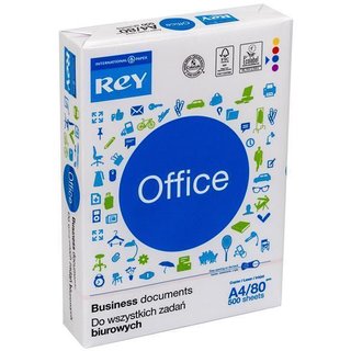 1/4 Palette  Rey Office Business  A4, holzfrei, FSC, ecf chlorfrei, 80g/qm, Inhalt 10 Karton