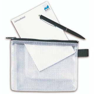 Reiverschlusstasche Mesh Bag, A6, 170x130mm, fl/sw