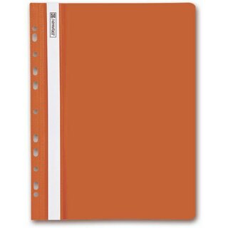 Brunnen Schnellhefter 11er-Eurolochung orange OFFICE TO GO PVC f.A4