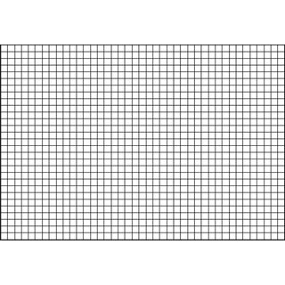 Karteikarte, kariert, A7 quer, Karton, 180 g/m², weiß
