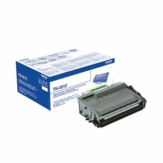 Toner Brother TN-3512, Reichweite: 12.000 Seiten, schwarz