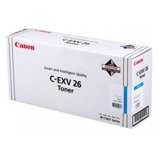 Toner Canon 1659B006 - C-EXV26, Reichweite: 6.000 Seiten, cyan