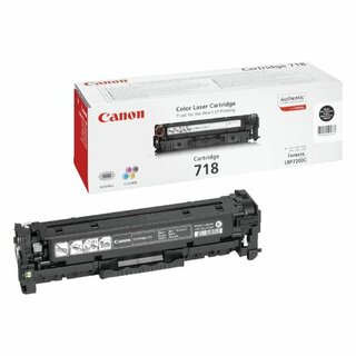 Toner Canon 2662B005 - 718, Reichweite: 3.400 Seiten, schwarz, 2 Stck