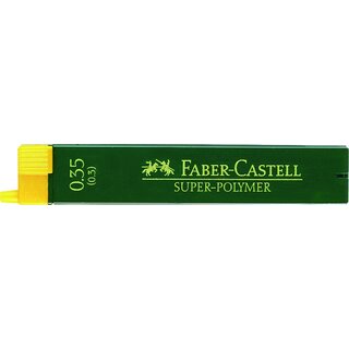 Feinminen Faber-Castell 120300, Strichstrke: 0,35mm, HB, 12 Stck