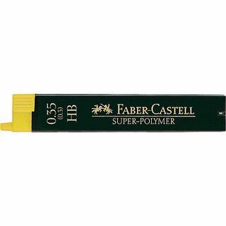 Feinminen Faber-Castell 120300, Strichstrke: 0,35mm, HB, 12 Stck