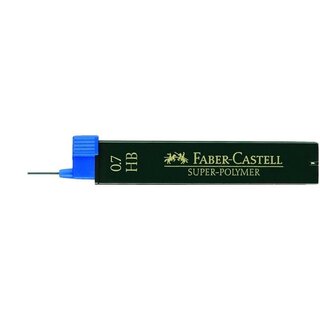 Feinminen Faber-Castell 120700, Strichstrke: 0,7mm, HB, 12 Stck