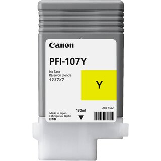 Tintenpatrone Canon 6708B001, Inhalt: 130ml, gelb