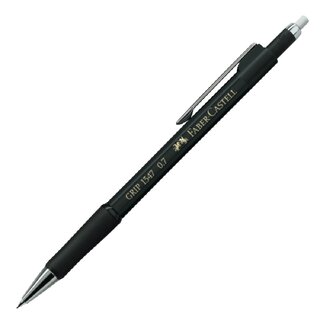 Druckbleistift Faber-Castell Grip 1347, 0,7mm, Hrtegrad: B, schwarz