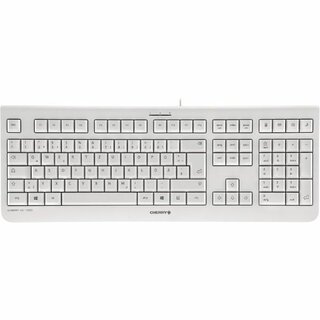 Tastatur Cherry JK-0800DE-0, KC 1000, QWERTZ, Deutsch, Kabel, USB, grau