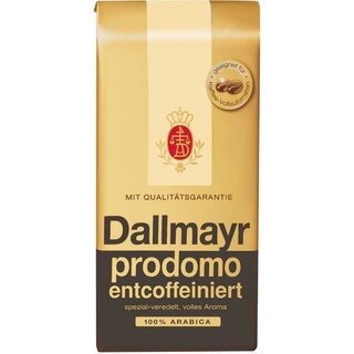 Dallmayr Dallmayr Prodomo ganze Bohnen entkoffein. 500g