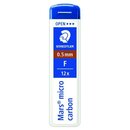 STAEDTLER Bleistiftmine Mars micro carbon 250 05-F, D:...