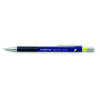 Druckbleistift Staedtler Marsmicro 775, Strichstrke: 0,3mm, Hrtegrad: HB, blau