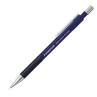 Druckbleistift Staedtler Marsmicro 775, Strichstrke: 0,7mm, Hrtegrad: HB, blau