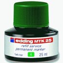 Nachflltusche edding MTK25, Inhalt: 25ml, grn