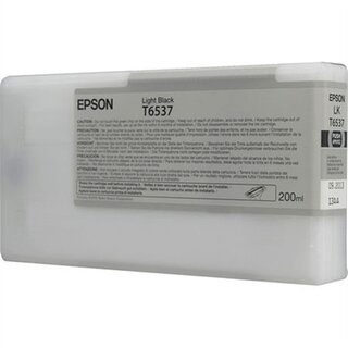 Tinte Epson T653700, Inhalt: 200ml, light schwarz