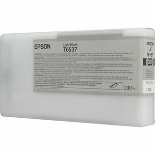 Tinte Epson T653700, Inhalt: 200ml, light schwarz