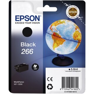 Tintenpatrone Epson C13T26614010, Inhalt: 5,8ml, schwarz
