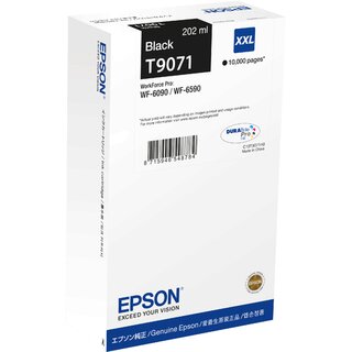 Tintenpatrone Epson C13T907140, Reichweite 10.000 Seiten, schwarz