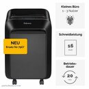 Aktenvernichter Fellowes 5502501, LX210, 4 x 38mm...