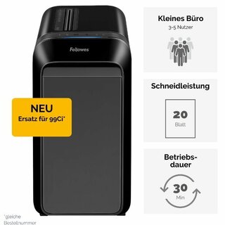 Aktenvernichter, Powershred 99Ci, Partikel, 3,9 x 38 mm,...