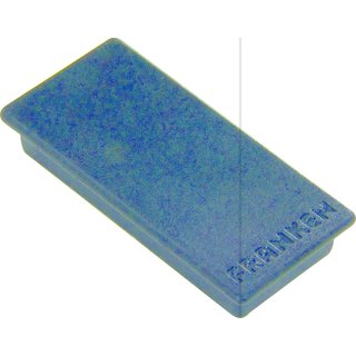 Magnet, rechteckig, 23 x 50 mm, Haftkraft: 1.000 g, schwarz