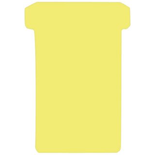 Einsteckkarte, Größe 2, 59 x 82 mm, 130 g/m², gelb