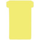 Einsteckkarte, Größe 2, 59 x 82 mm, 130 g/m², gelb