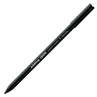 Faserschreiber edding 1300, Strichstärke: 2mm, schwarz