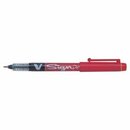 Faserschreiber V Sign Pen, mit Kappe, 0,6 mm, Schreibf.: rot