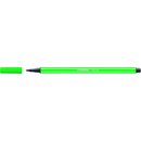Faserschreiber Pen 68, M, 1 mm, Schreibf.: smaragdgrün