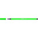 Faserschreiber Pen 68, M, 1 mm, Schreibf.: smaragdgrn