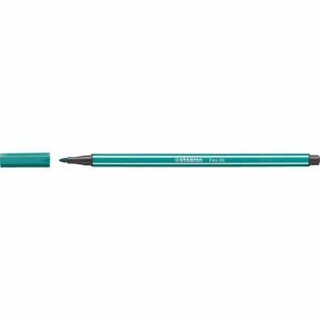 STABILO Faserschreiber Pen 68 68/51, mit Kappe, M, 1 mm, Schreibf.: trkisblau