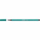 Faserschreiber Pen 68, M, 1 mm, Schreibf.: türkisblau