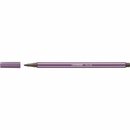 STABILO Faserschreiber Pen 68/55, Einweg, M / 1 mm, violett