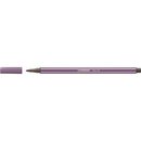 STABILO Faserschreiber Pen 68/55, Einweg, M / 1 mm, violett