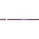 STABILO Faserschreiber Pen 68/55, Einweg, M / 1 mm, violett