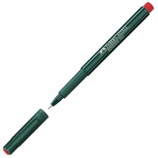 Fineliner Faber-Castell 1511, Strichstärke: 0,4mm, rot